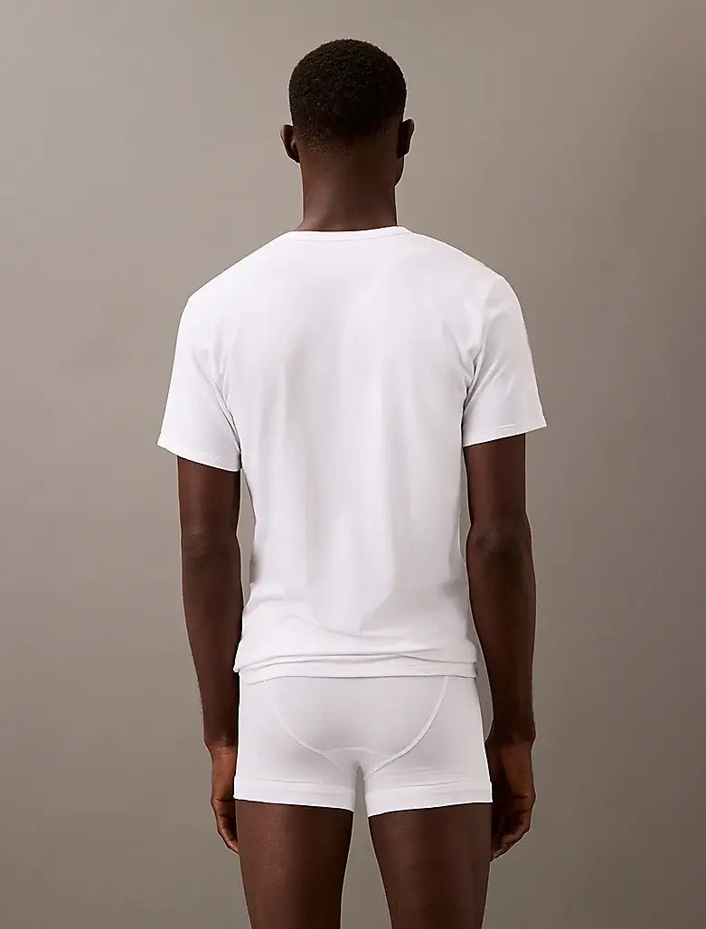 Calvin Klein 3 Pack Lounge T-Shirts - White
