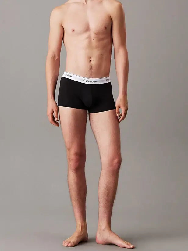 Calvin Klein Icon Stretch 5 Pack Low Rise Trunks – Black / White / Grey
