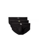 Calvin Klein Graphic Monogram 3 Pack Hip Briefs Black Granite Grey Poseidon - pack product image