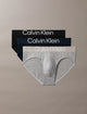 Calvin Klein Ultra Soft Lyocell 3 Pack Hip Briefs Black Grey Heather Dark Sapphire 4KJ – 3-pack main image