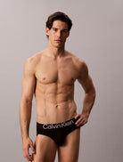 Calvin Klein Ultra Soft Lyocell 3 Pack Hip Briefs Black UB1 – product alternate
