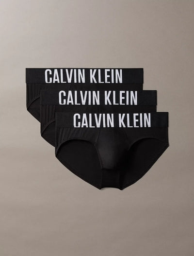 Calvin Klein Intense Power Air 3 Pack Hip Briefs - Performance Mesh