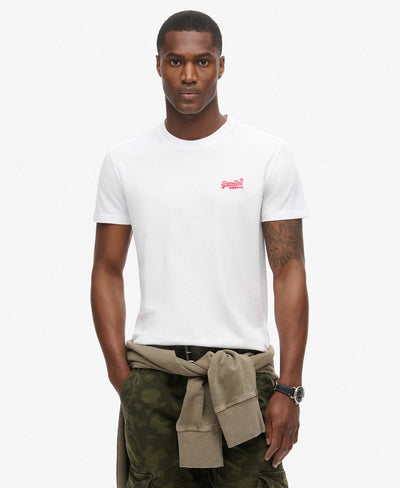 Superdry Essential Logo T-Shirt Slim Fit – Men’s Crew Neck