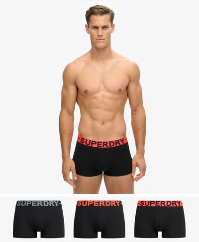 Superdry 3 Pack Trunks Organic Cotton Stretch – Men’s Underwear