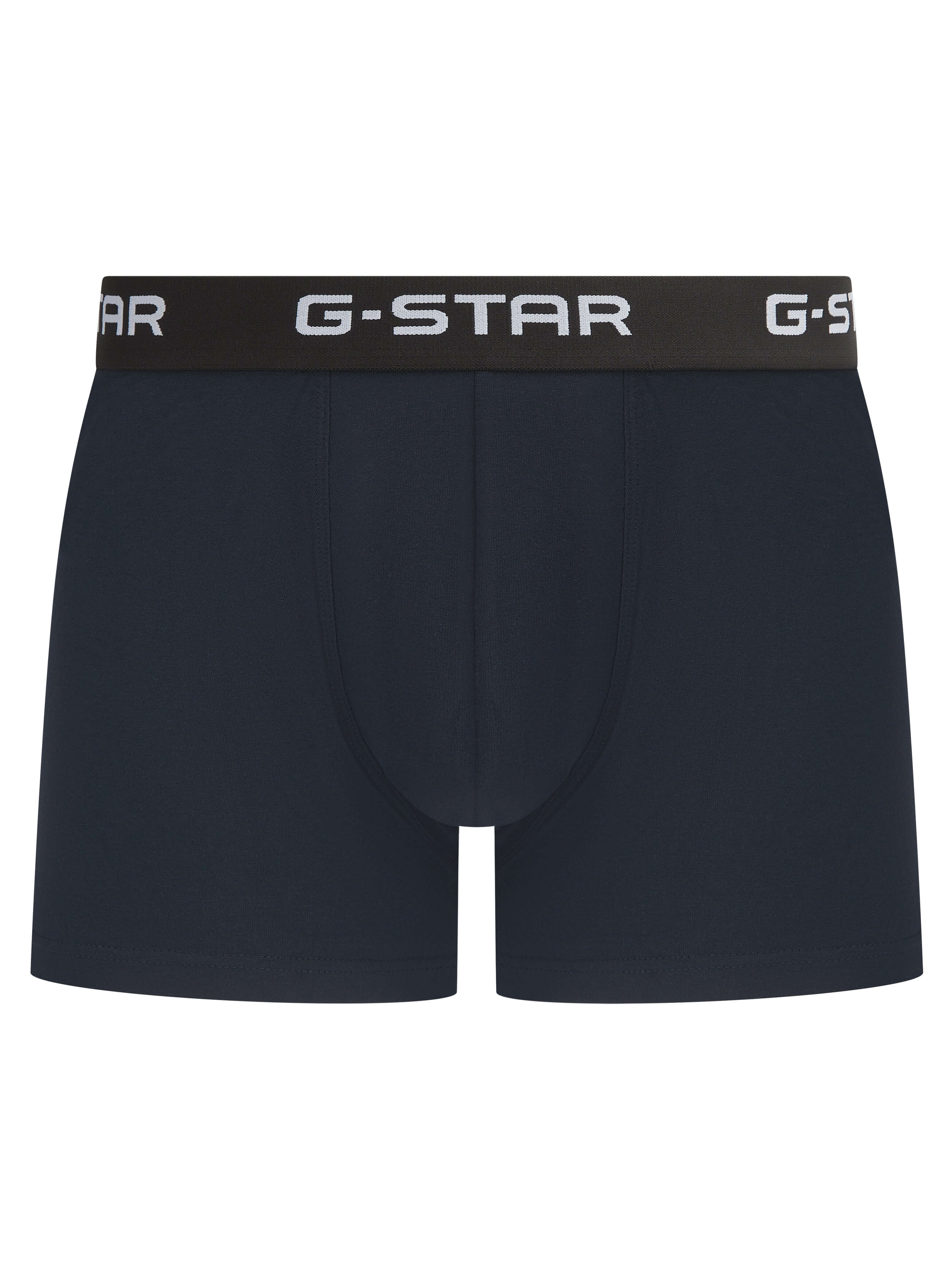 G-Star Men’s 5 Pack Cotton Stretch Trunks – Black, Navy, White & Grey
