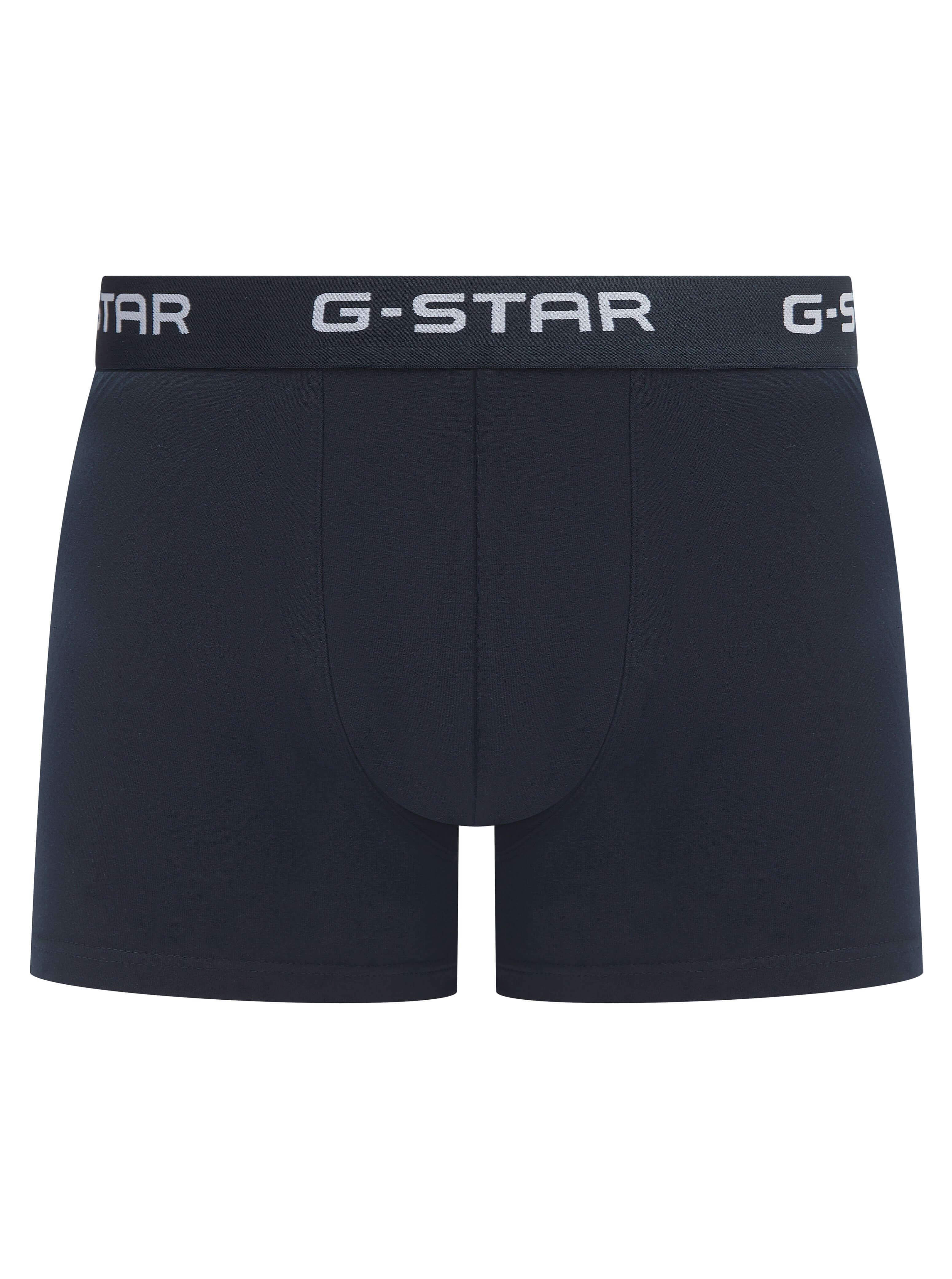 G-Star Men’s 5 Pack Cotton Stretch Trunks – Multi, Comfort Fit