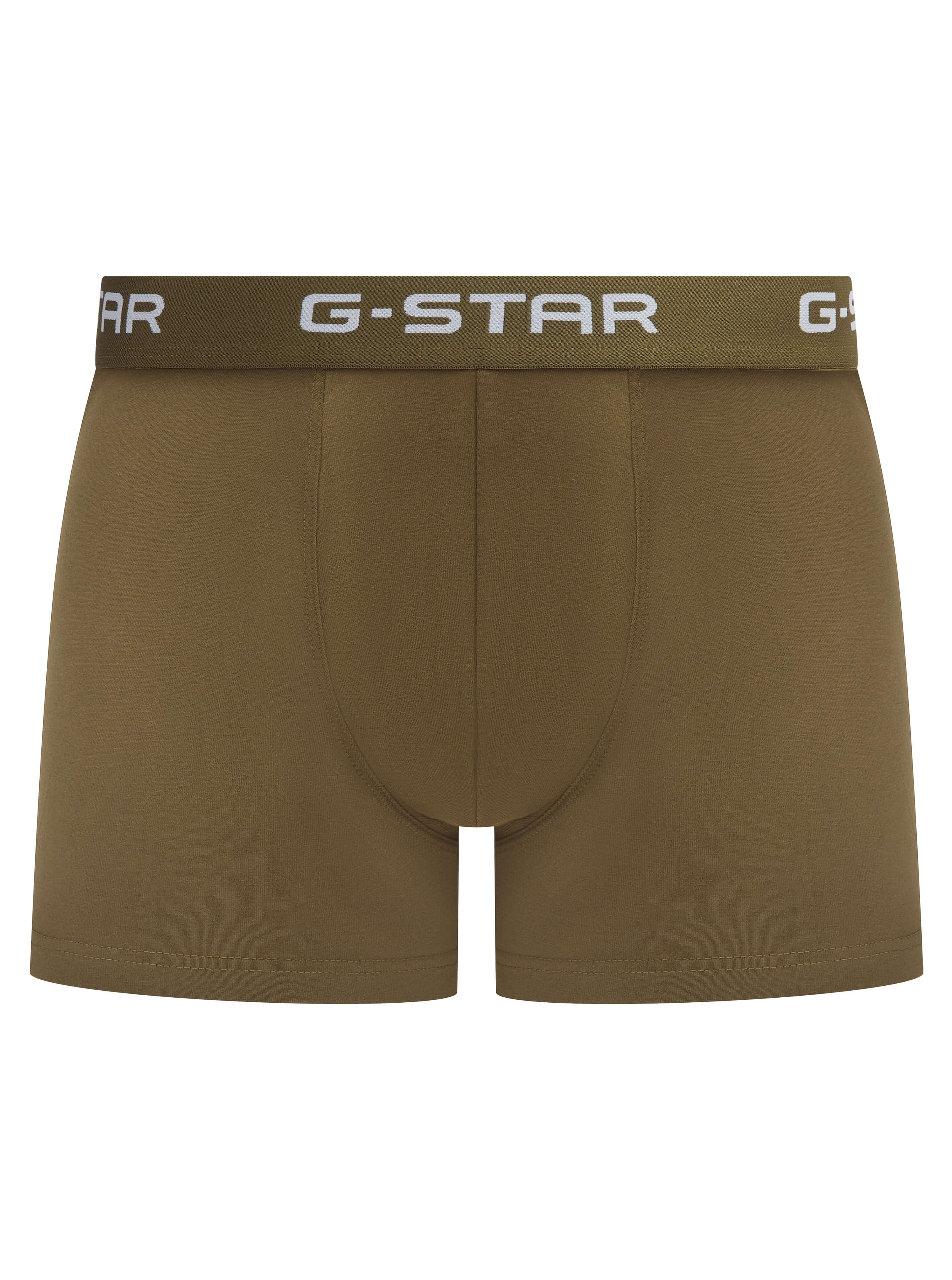 G-Star Men’s 5 Pack Cotton Stretch Trunks – Multi, Comfort Fit