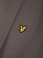Lyle & Scott Matthew Fleece Dressing Gown Granite Grey - Image 3
