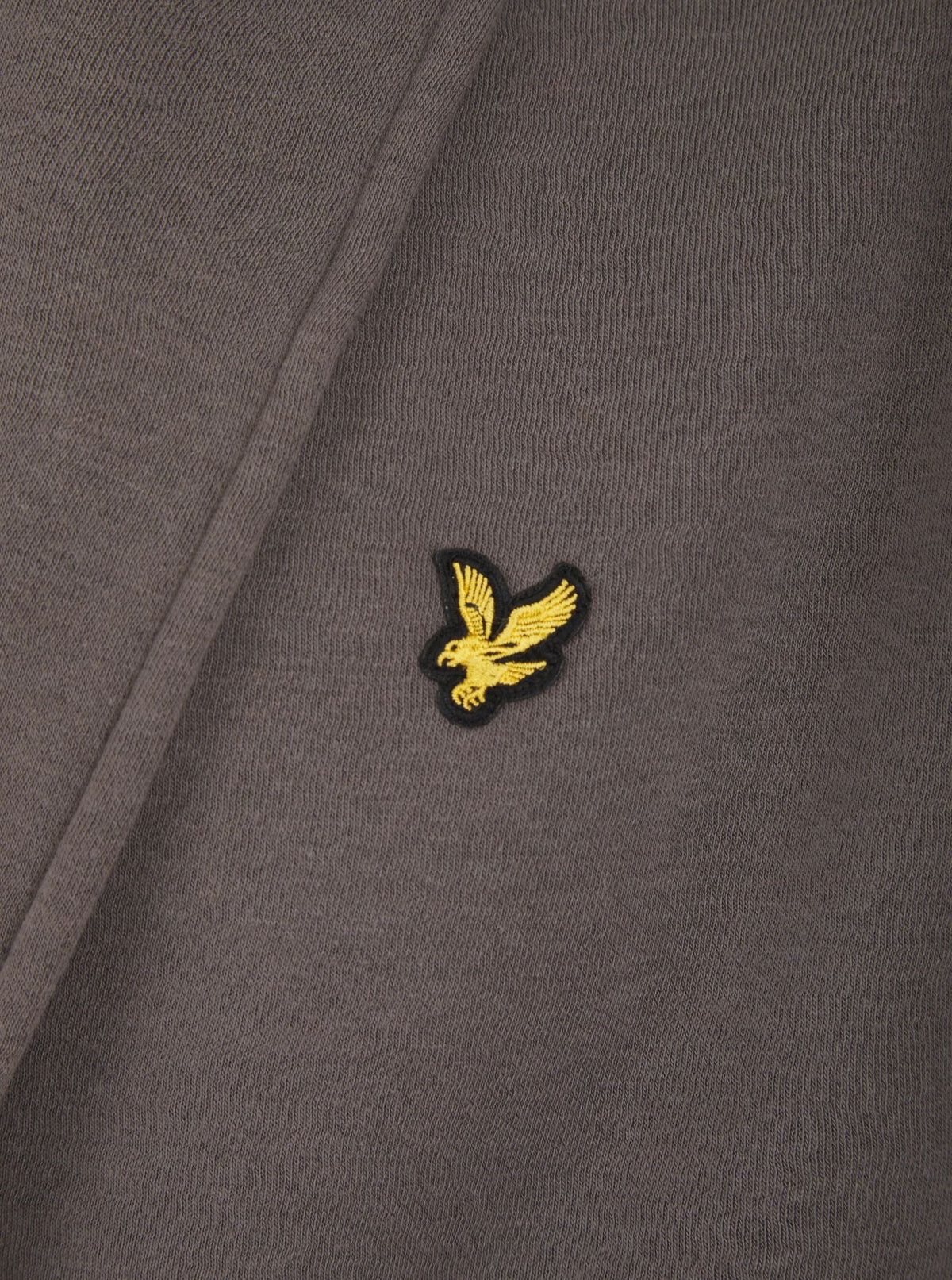 Lyle & Scott Matthew Fleece Dressing Gown Granite Grey - Image 3