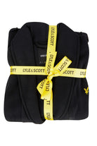 Lyle & Scott Matthew Fleece Dressing Gown Black - Image 4