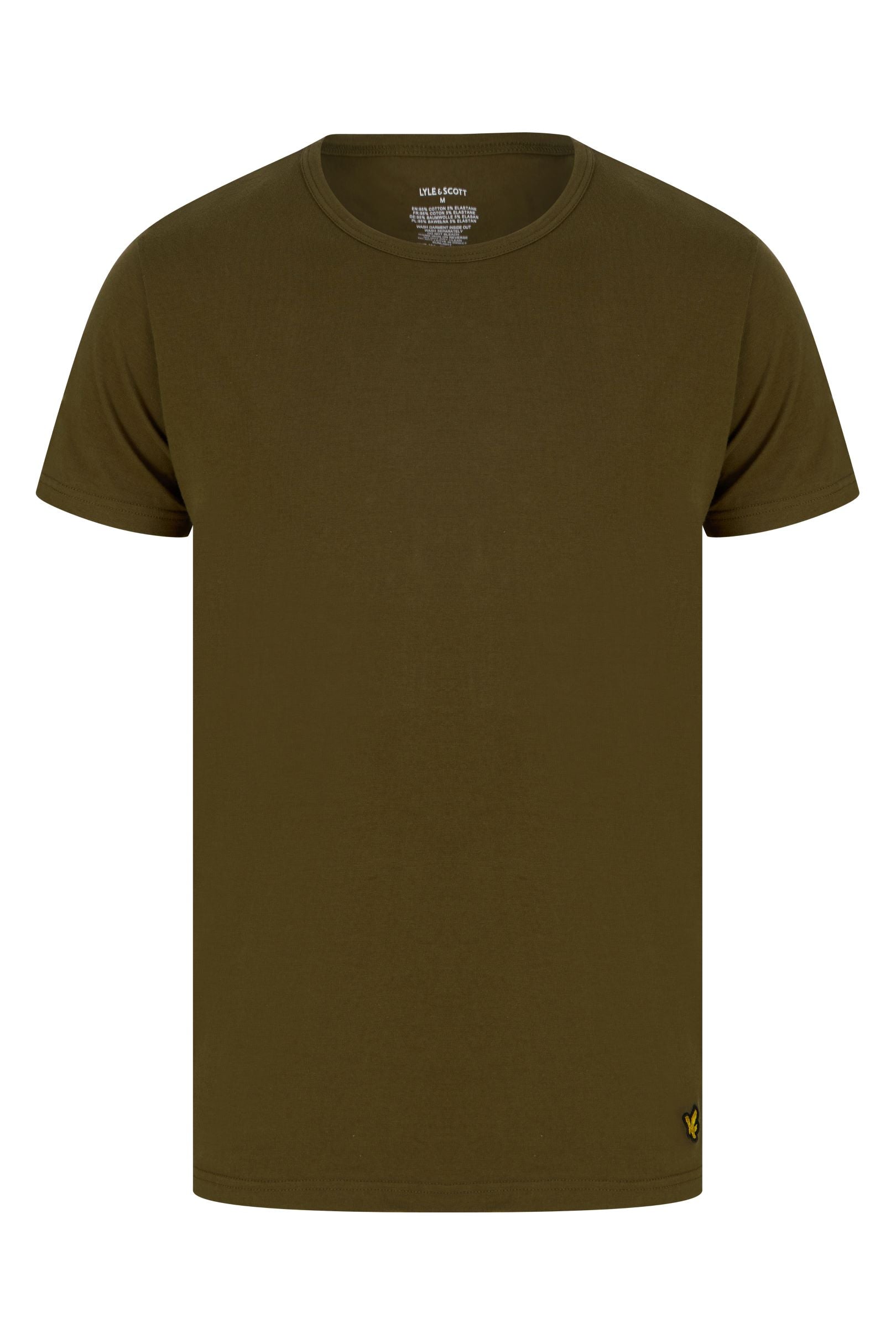 Lyle & Scott 3 Pack Maxwell T Shirts - (Zinfandel/White/Olive)