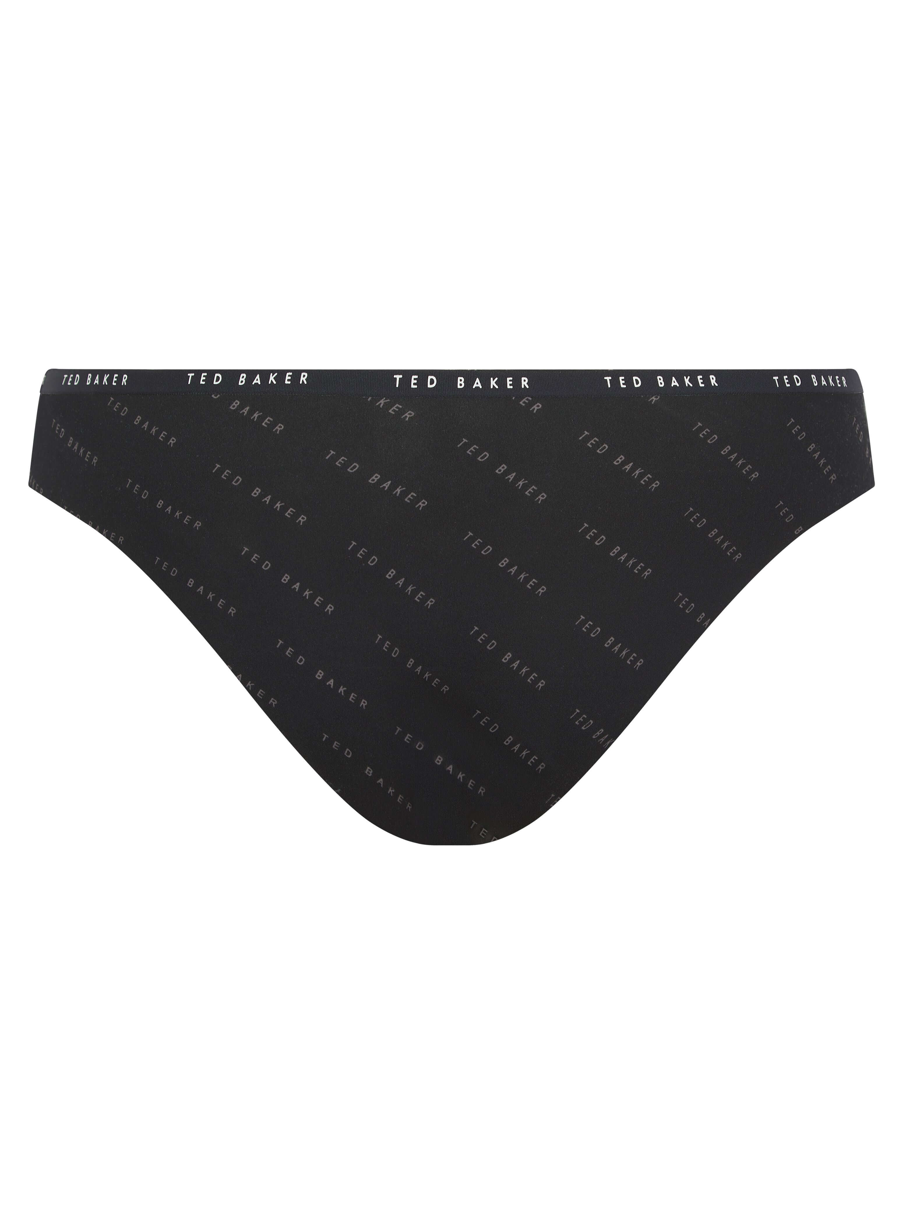Ted Baker Mila Embossed Women Briefs – 3 Pack Black