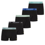 Lyle & Scott Men's 5 Pack Underwear Trunks - Black Multi