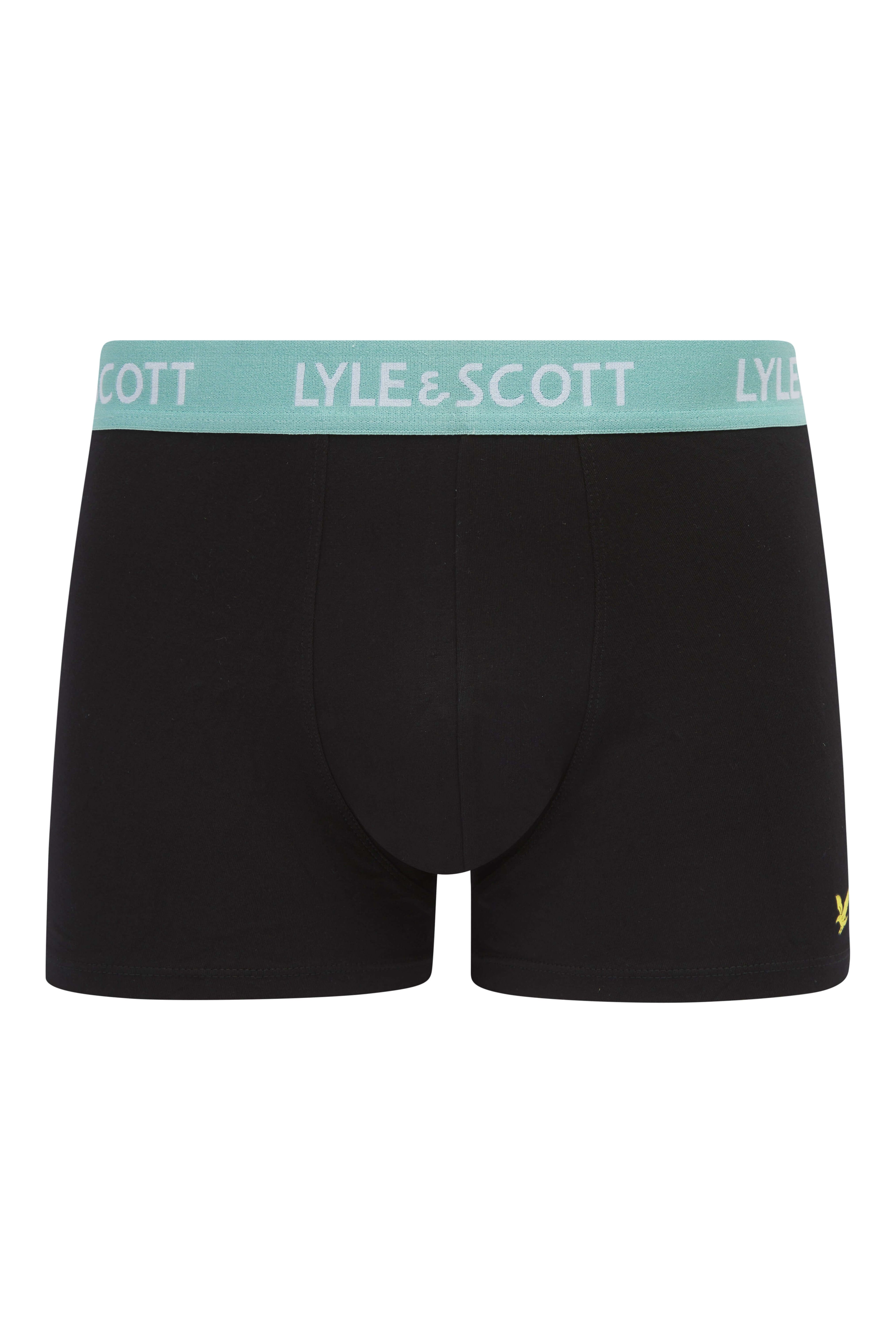 Lyle & Scott Men's 5 Pack Underwear Trunks - Black Multi