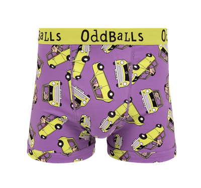 OddBalls Mr Bean Car Men's Cotton Boxer Shorts