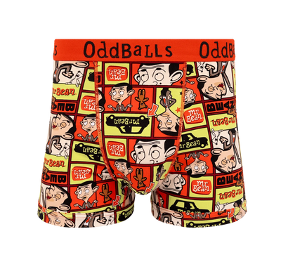 OddBalls Mr Bean Comic Men's Cotton Boxer Shorts
