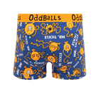 Oddballs Mr Tickle - Mr Men, Boxer Shorts - Cotton Stretch Trunks