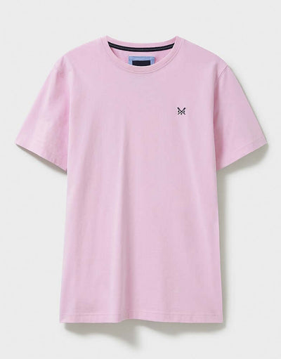 Crew Clothing Classic Crew Neck T-Shirt, 100% Cotton - Classic Pink