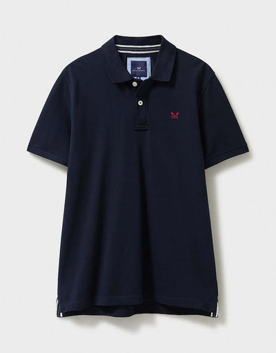 Crew Clothing Classic Pique Polo Shirt - Heritage Dark Navy