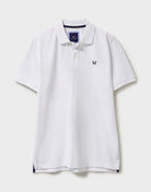 Crew Clothing Classic Pique Polo Shirt - Heritage White