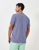 Crew Clothing Oxford Pique Short Sleeve T-Shirt - Heritage Marine White