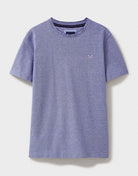 Crew Clothing Oxford Pique Short Sleeve T-Shirt - Heritage Marine White