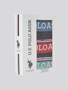 U.S. Polo Assn. 3 Pack Cotton Stretch Multi Trunks - Dark Sapphire Navy