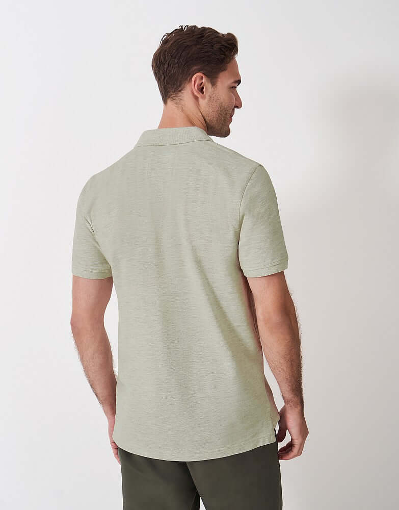 Crew Clothing Classic Pique Polo Shirt - Rainyday Marl