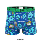 Oddballs Mr Grumpy - Mr Men Boxer Shorts - Cotton Stretch Trunks