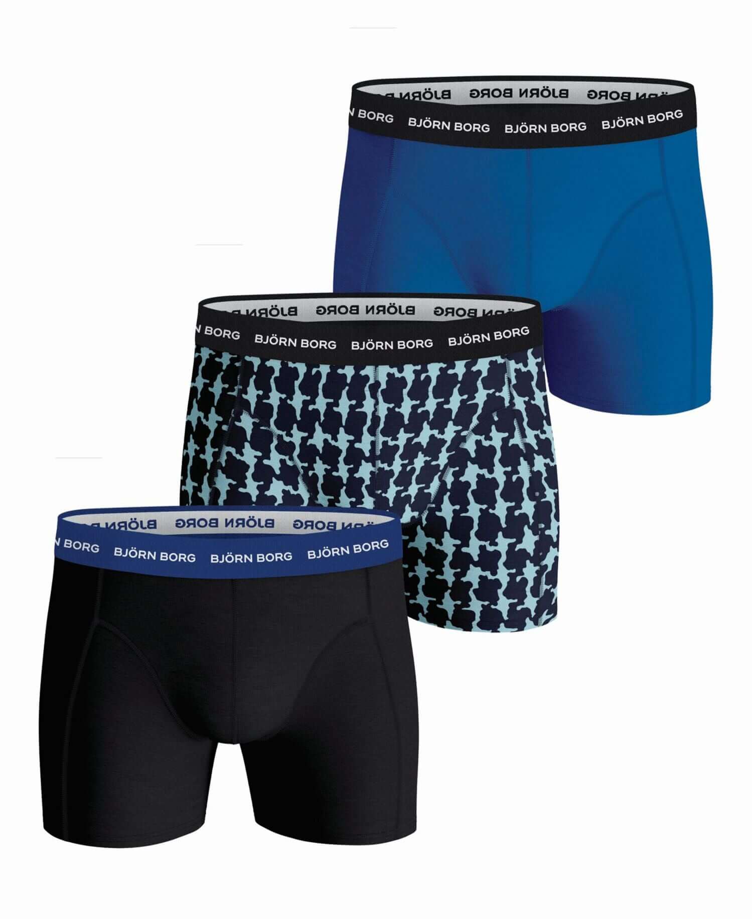 Björn Borg 3 Pack Cotton Stretch Boxer - Multi