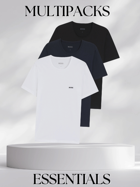 Men’s multipack underwear, boxers, and T-shirts Christmas gift ideas