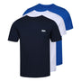 DKNY Giants 3 Pack Cotton T-Shirts in Navy/White/Blue