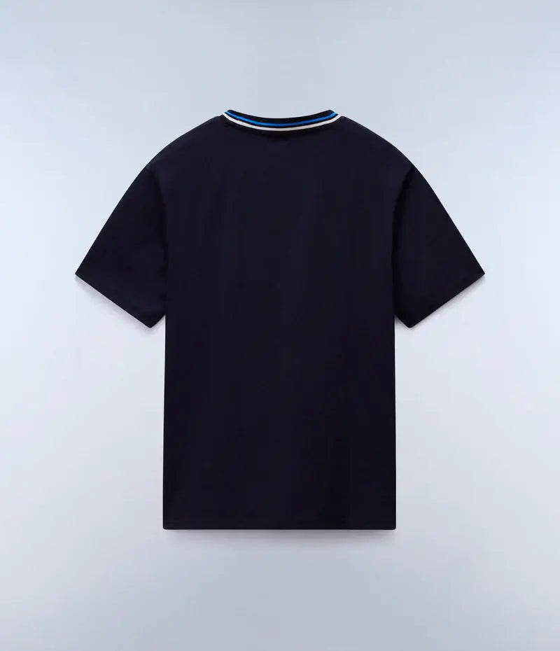 Napapijri Murlo T-Shirt Dark Blue – Relaxed Fit, 100% Cotton