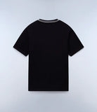 Napapijri Murlo T-Shirt Black – Relaxed Fit, 100% Cotton