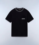 Napapijri Murlo T-Shirt Black – Relaxed Fit, 100% Cotton