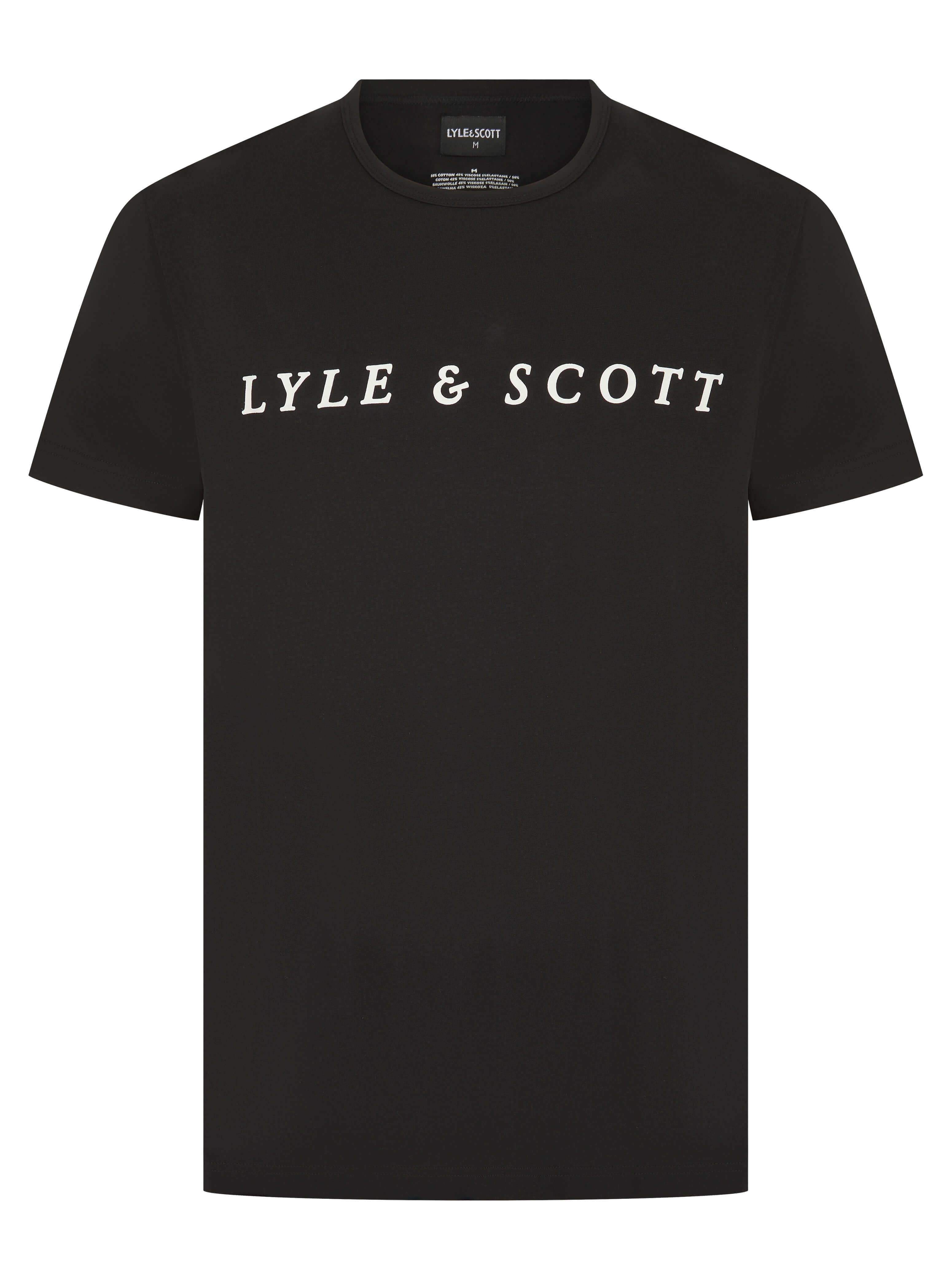 Lyle & Scott Oakley Shorts Lounge Set - Black