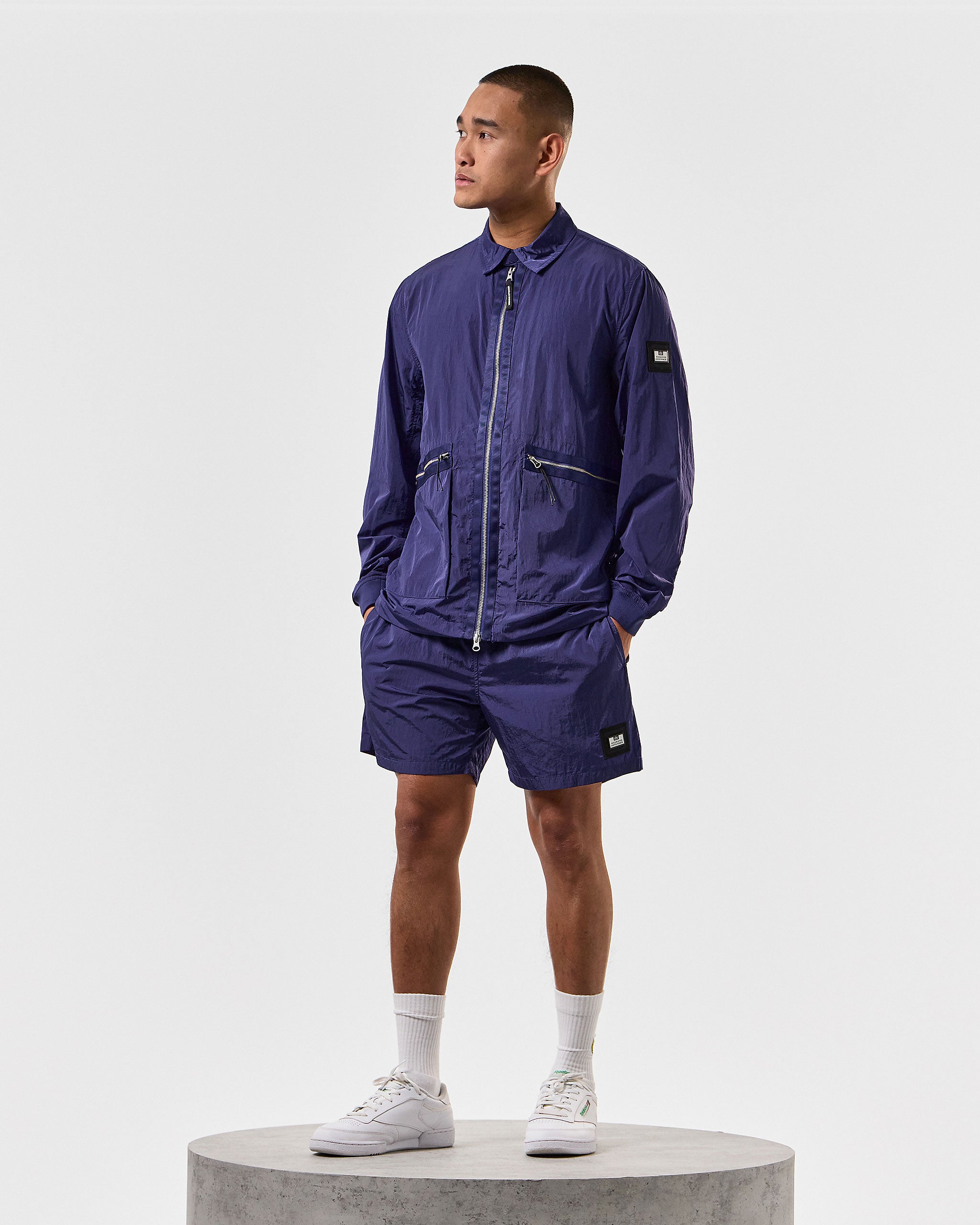 Weekend Offender Stacks Swim Shorts Bright Navy