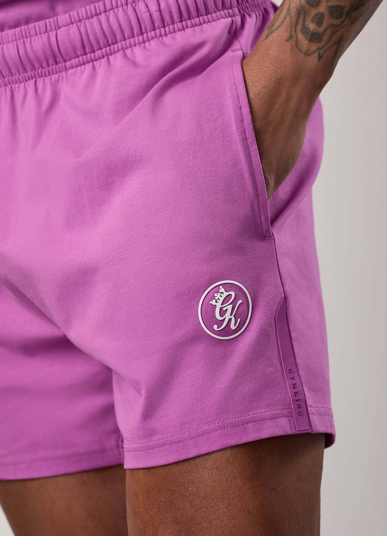 Gym King Pro Jersey Short - Orchid