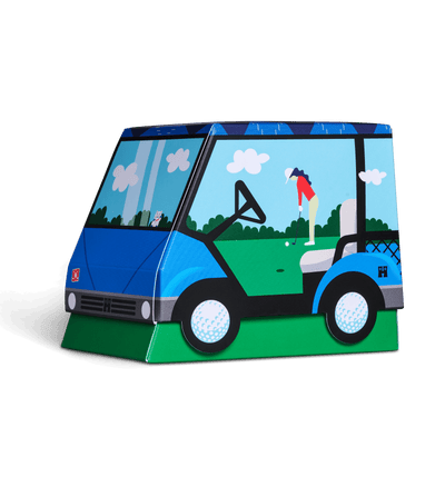 Happy Socks 3-Pack Golf Cart Socks Gift Set