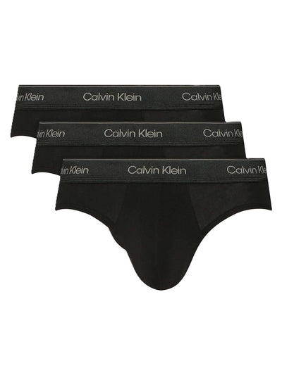 Calvin Klein 3 Pack Mens Briefs Cotton Stretch Moisture Wicking Underwear