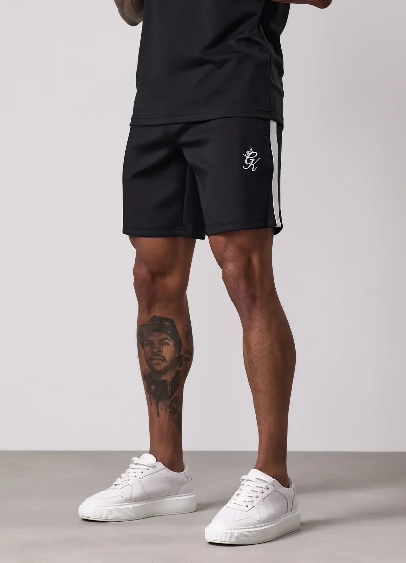 Gym King Core Plus Poly Short - Black