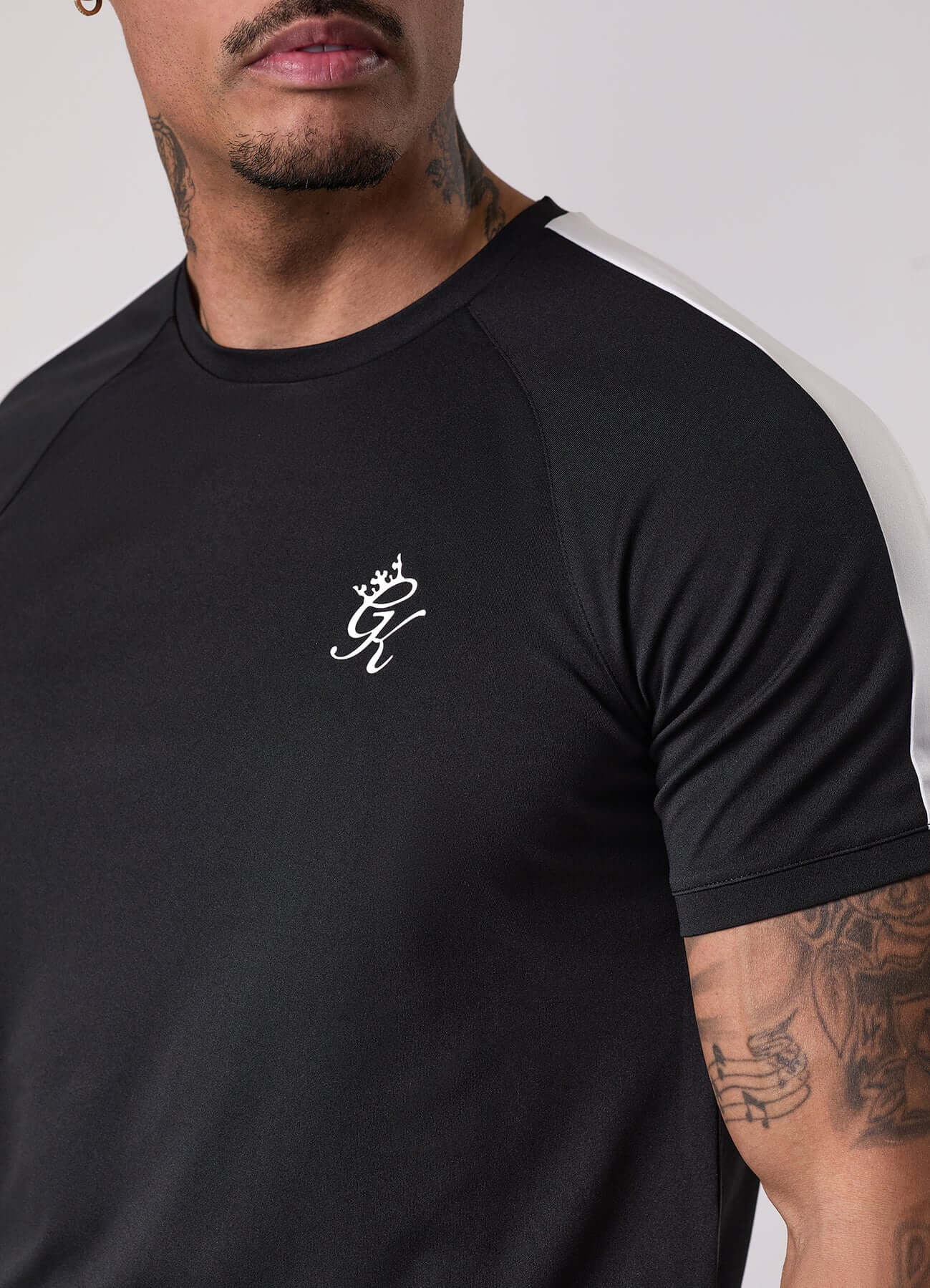 Gym King Core Plus Poly Tee - Black T-shirt