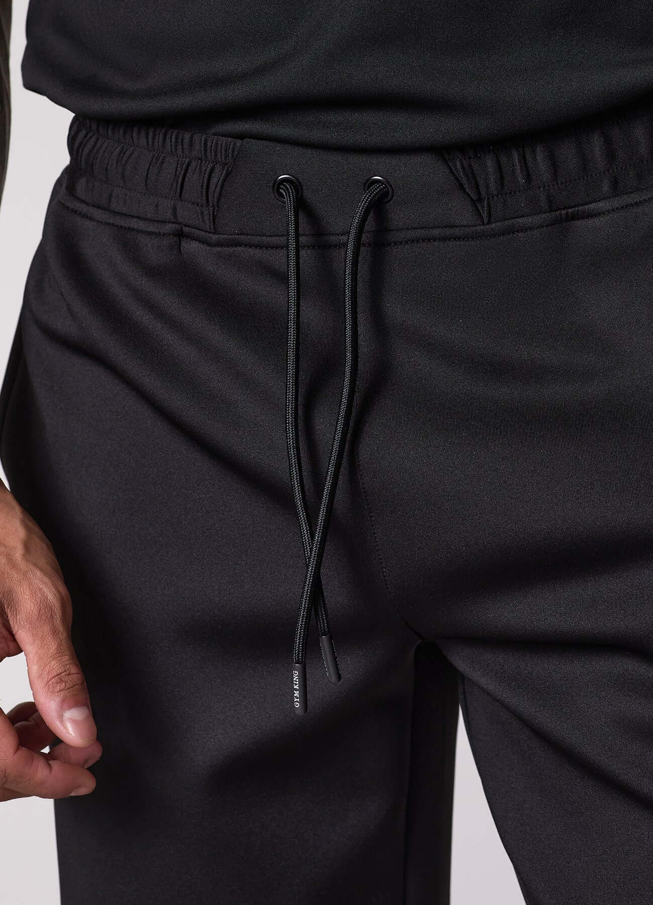 Gym King Core Plus Poly Short - Black