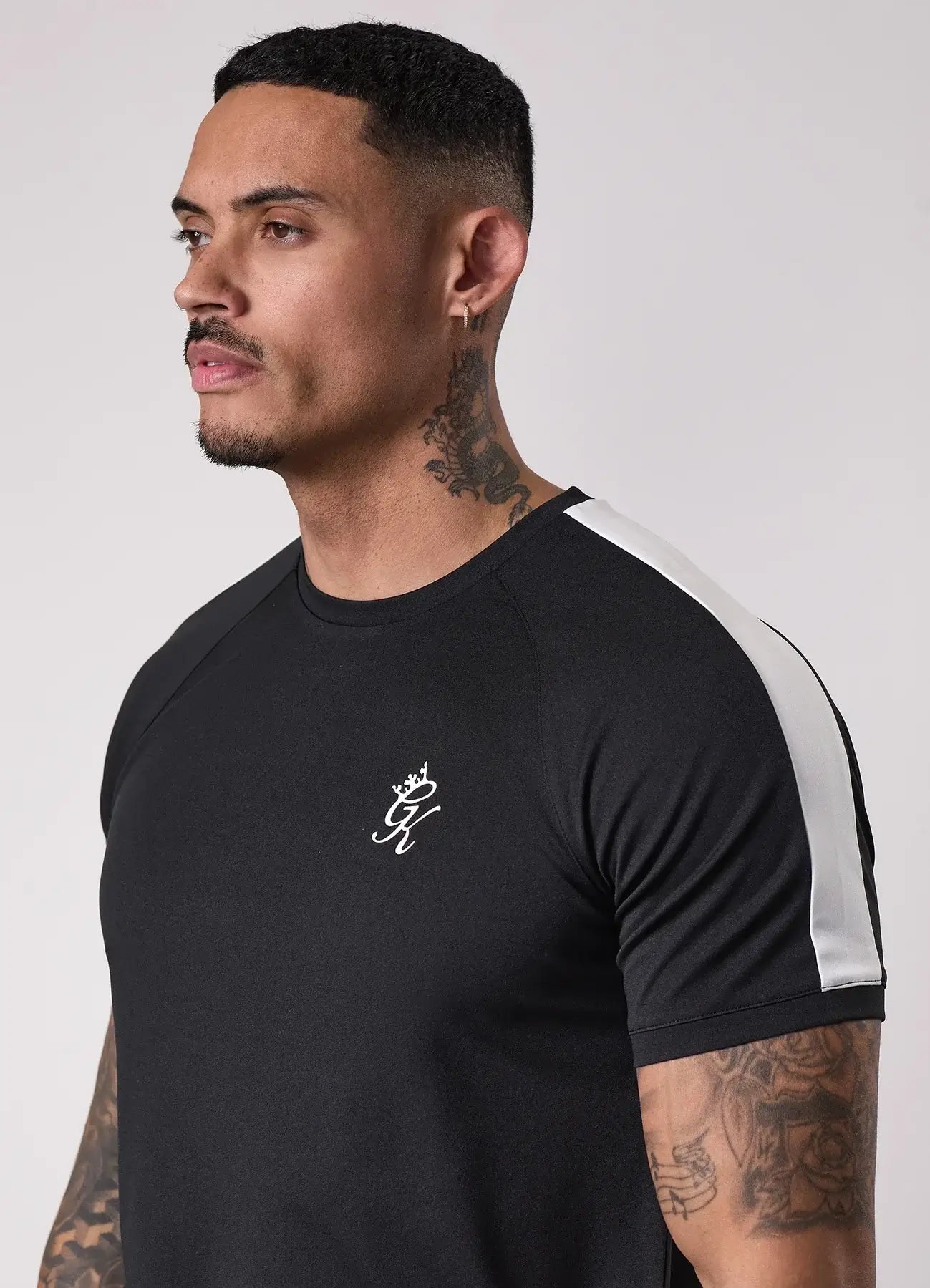 Gym King Core Plus Poly Tee - Black T-shirt