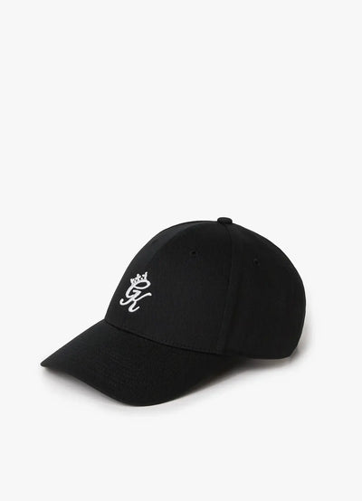 Gym King Fundamental Unisex Cap – White Embroidered Logo, Adjustable Strap