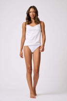 Ted Baker Quinn 2-Pack Camisole Tops – Jet Black & Bright White Cami