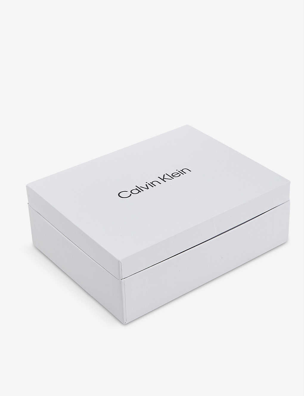 Calvin Klein 3 Pack Crew Logo Socks Box Dark Grey Melange Gift Pac Trunks and Boxers