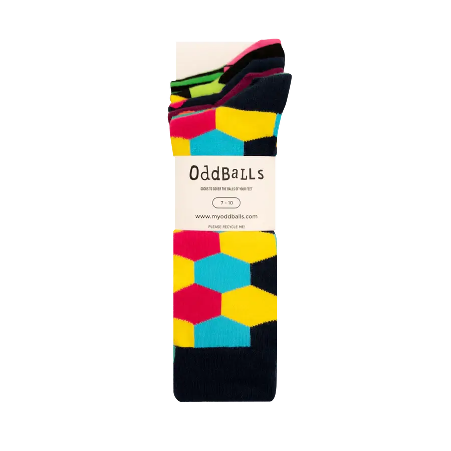 Oddballs Favourites 6 Pack Sock Bundle - Multi