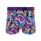 OddBalls Ripple Men’s Cotton Boxer Shorts – Wave Print Underwear