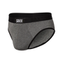 Saxx Underwear Ultra Super Soft 1 Pack Briefs - Salt & Pepper